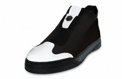 3alcubo tres cuartos Sky B sneakers botin de piel para hombre y mujer. Zapatillas personalizadas blancas, negras y en color.